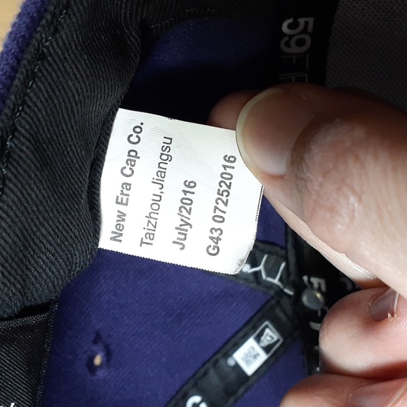 New Era NBA Los Angeles Lakers Hat, Size 6½ (52cm) - Picture 4 of 8